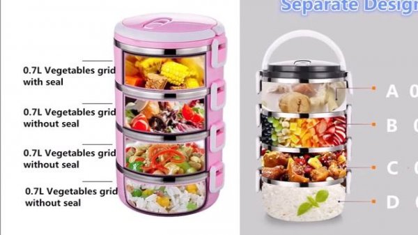 7 Контейнер для еды с Алиэкспресс AliExpress Food containers Лучшие Товары для кухни Ланч-боксы