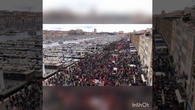Протесты, беспорядки, столкновения с полицией во Франции смотреть онлайн