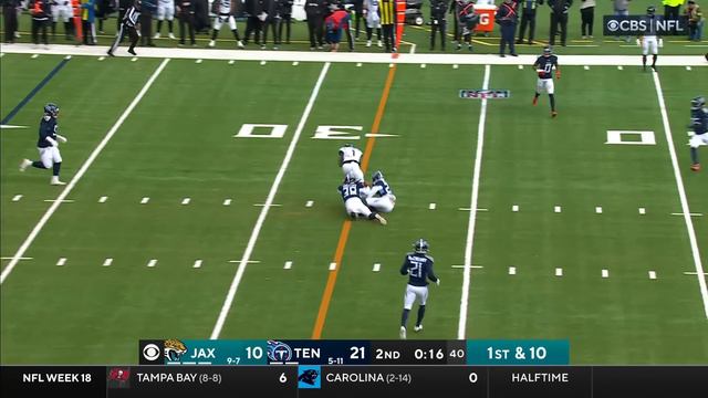 Jacksonville Jaguars Vs. Tennessee Titans | 2023 Week 18 Game Highlights