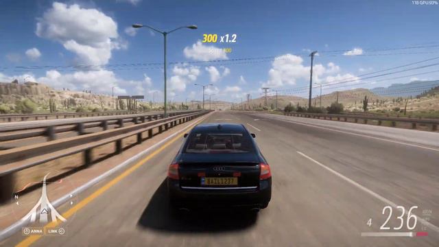 فورزا هواريزون 5 سيارة الماني اودي ار اس٦ سي٥ اسود Forza Horizon 5 German car Audi RS6 C5 black смотреть онлайн