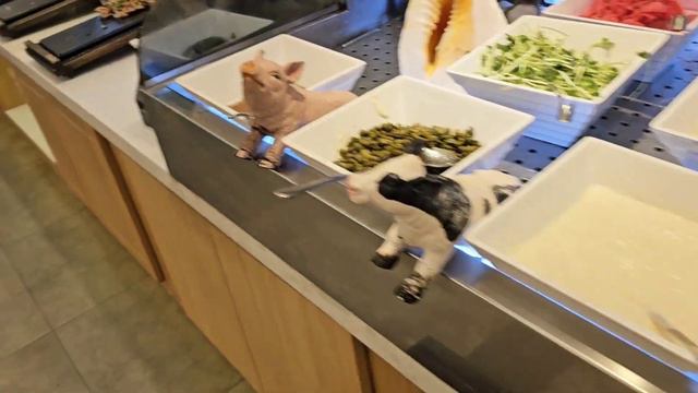 Обедаем в безлимитном корейском буфете/Шведский стол/Кинотеатр 🎥 #шведскийстол #жизньвкорее смотреть онлайн