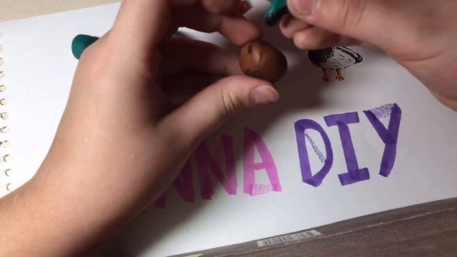 ЛЕПЛЮ УТОЧКУ ИЗ ПЛАСТИЛИНА! / ANNA DIY? смотреть онлайн