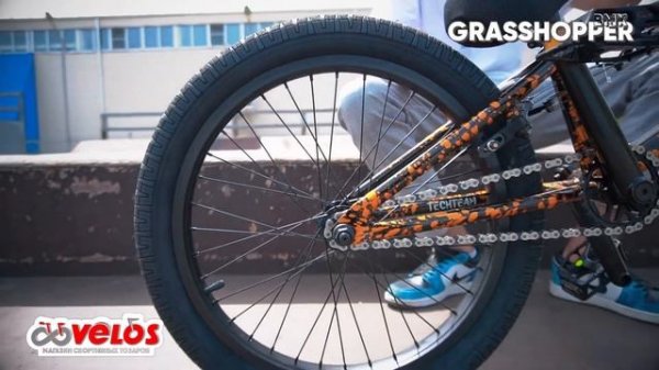 BMX Tech Team Grasshopper 2022 ОБЗОР (Черный, ржавый, леопард) Где купить? А стоит ли?