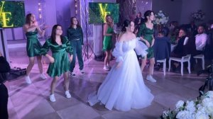 Флешмоб на свадьбу. Танец невесты и подружек