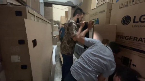 Unboxing TV TCL 98C735 | TV 98 Inch