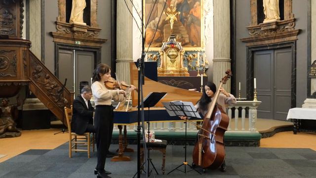 Freesia Ensemble | Händel - Sonata for violin and continuo HWV 370 in F Major, Adagio -Allegro смотреть онлайн