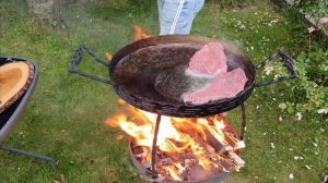 Как Приготовить Сочные Стейки На Садже !