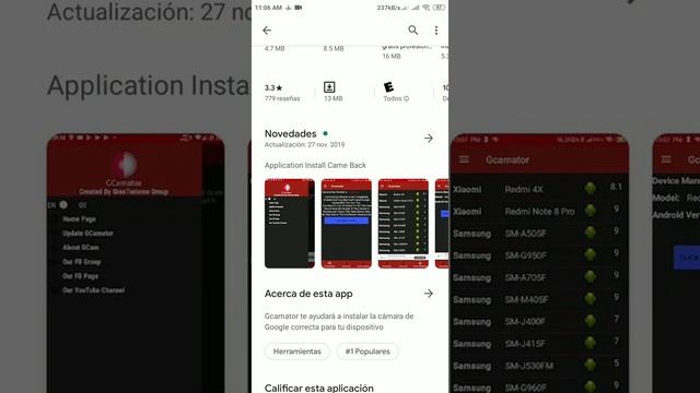 GCam Facilmente Para Cualquier Celular Con Gcamator