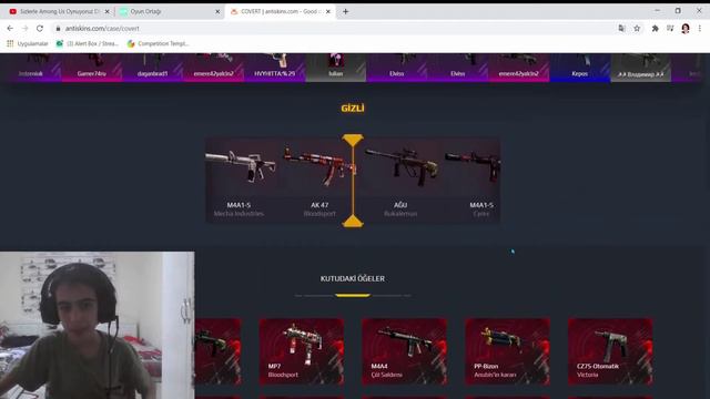 TAKİPÇİLERİMLE KASA AÇTIK!! BATTIK! antiskins.com promo code смотреть онлайн