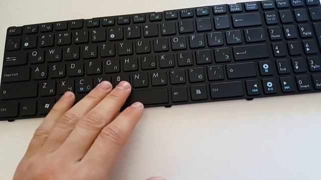РУССКАЯ КЛАВИАТУРА для НОУТБУКА ASUS из КИТАЯ смотреть онлайн
