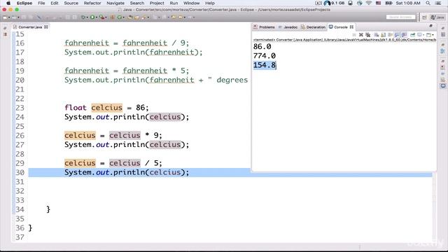 18. JAVA Converter Project Part2 | Learn java tutorials for beginners | смотреть онлайн