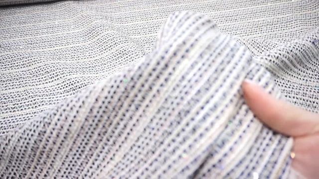 Ткань твид с пайетками смотреть онлайн