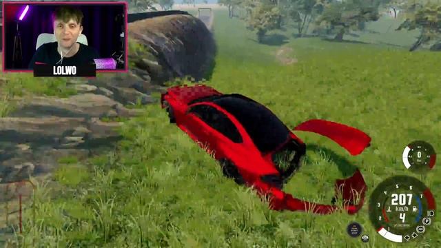 СМЕРТЕЛЬНЫЙ СПУСК В - BEAM NG DRIVE ТОЛЬКО ОДИН ДОЕДЕТ ДО КОНЦА! смотреть онлайн