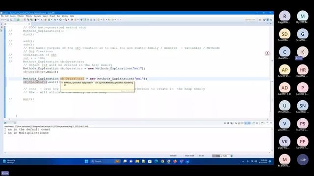 Java Object, Class And Constructors | QO-BOX смотреть онлайн