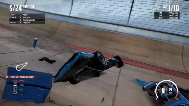 Very BRUTAL Crash | Wreckfest смотреть онлайн