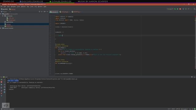 How To: PYTHON DISCORD BOT ? #01 - Einführung & Basics ? Tutorial Deutsch (discord.py) смотреть онлайн