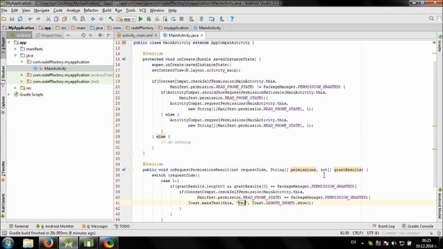 Detecting phone calls in Android Studio смотреть онлайн