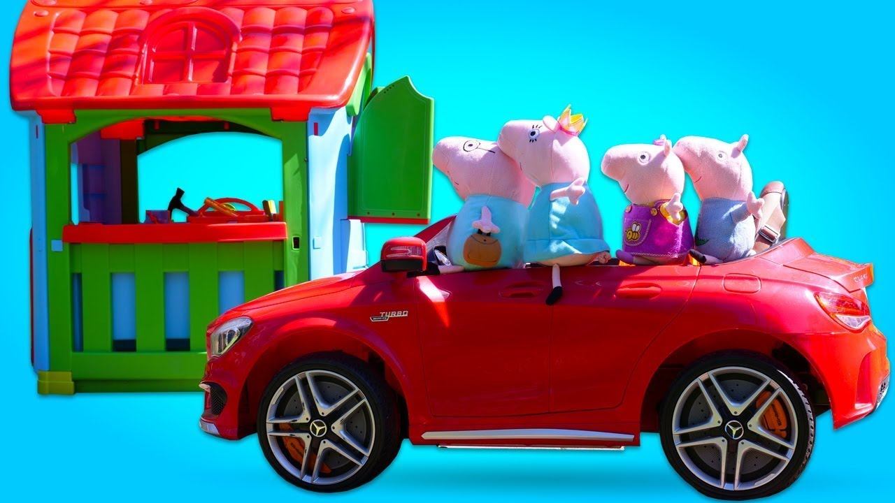 Свинка Пеппа и новый дом - где теперь будут жить игрушки свинки? Видео Свинка Пеппа на русском смотреть онлайн