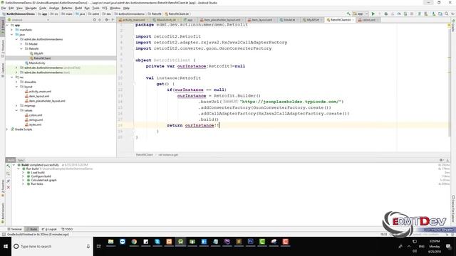 Kotlin Android Tutorial - Content Placeholder Animation like Facebook смотреть онлайн