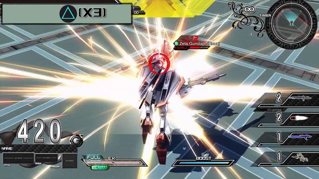 Zaku Head Zeta Gundam - Gundam Extreme Versus Maxi Boost ON Combo Guide смотреть онлайн