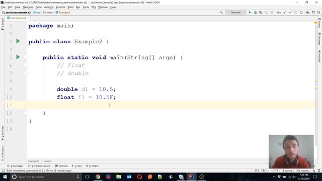 Java Fundamentals - Lesson 2 - Data Types смотреть онлайн