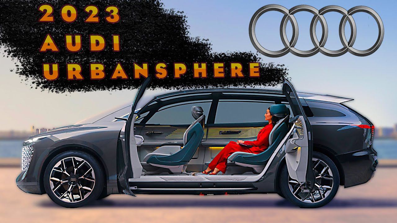 Audi Urbansphere Concept - Сцены вождения! смотреть онлайн