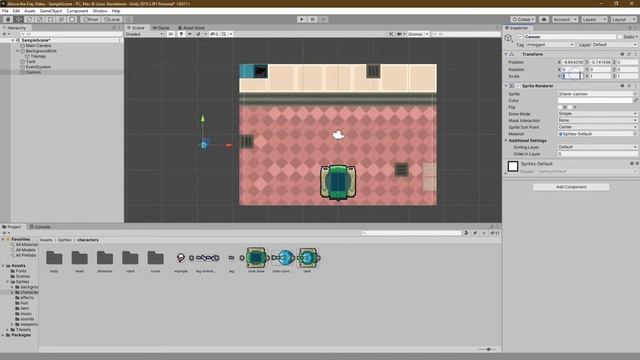 Unity Top-Down Shooter Tutorial for Beginners - Tank vs Robots with Free Code and Assets смотреть онлайн