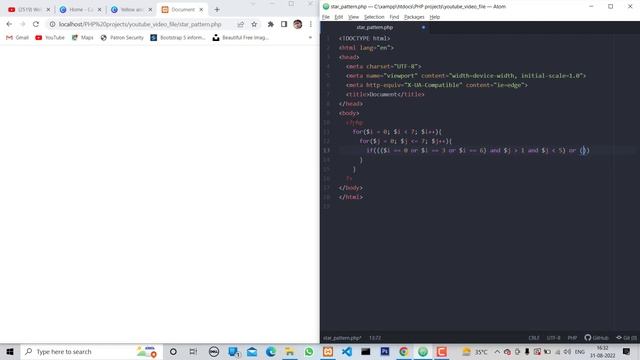 S Star Pattern Print In PHP | Step By Step S Star Pattern Print In PHP | Web Tutorial 39 #star смотреть онлайн