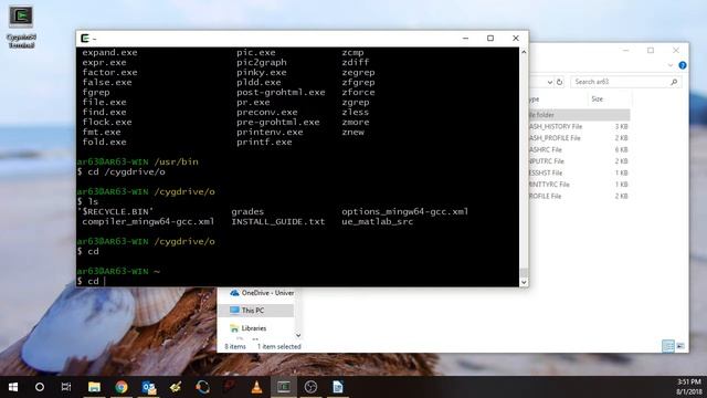 01 cygwin basics смотреть онлайн