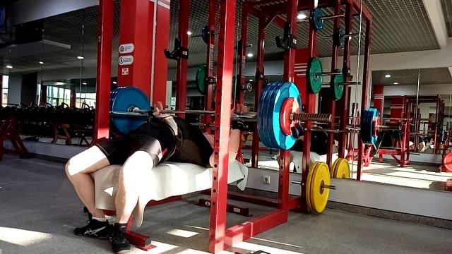 Жим лёжа с упоров 150 1 ПМ смотреть онлайн