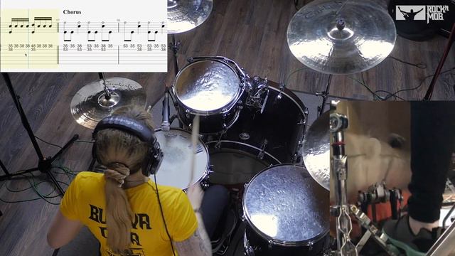 Foo Fighters - The Pretender (drums tutorial) смотреть онлайн