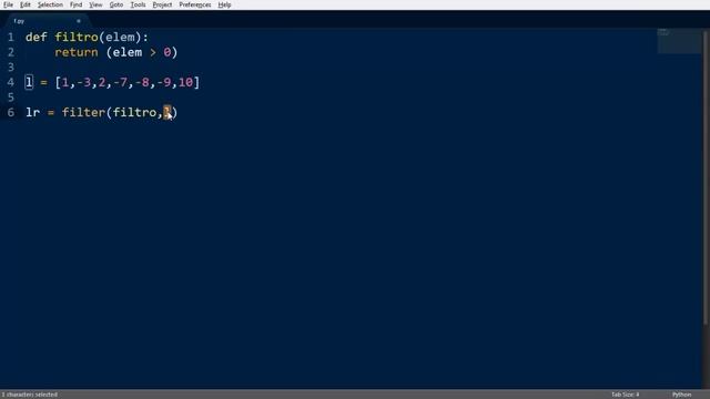 Tutorial Python 22: Función FILTER смотреть онлайн