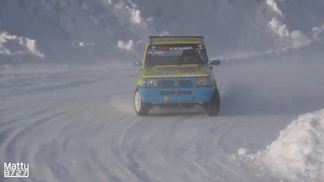 The Ice Challenge 2021 | RD1 Livigno - Subaru Impreza, Lancia Delta, Panda 4x4, Kart Cross & More! смотреть онлайн