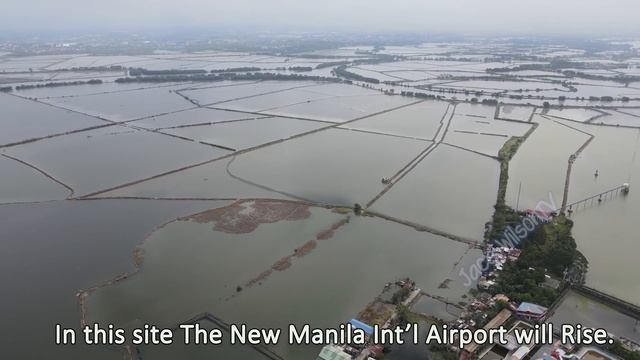New Manila International Airport | 4K Drone Shots of the Site смотреть онлайн