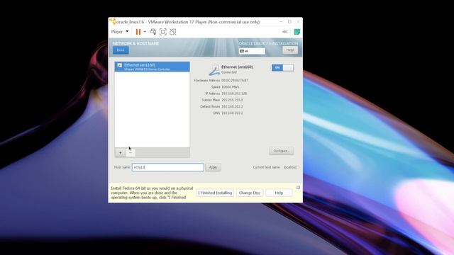 Virtualization using vmware and installing Oracle-Linux OS on it смотреть онлайн