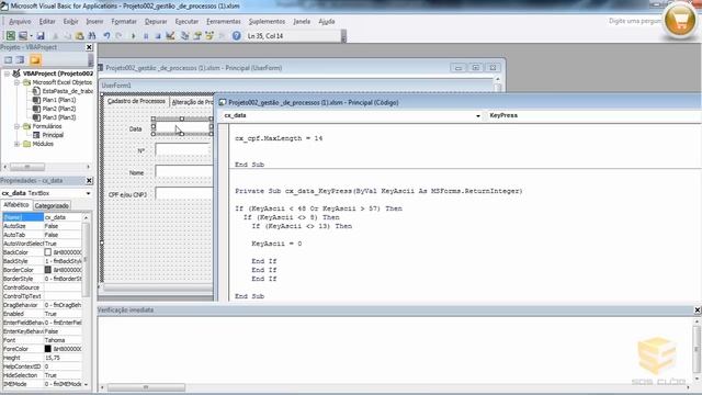 Tutorial Excel - VBA Restringindo entrada de dados em TextBox смотреть онлайн