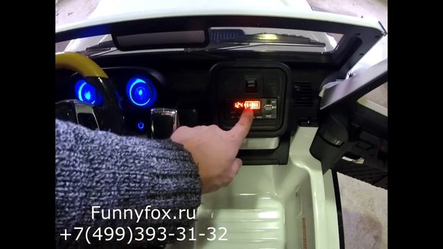 Детский электромобиль Mercedes-Benz Maybach G650 AMG 4WD (двухместный) обзор