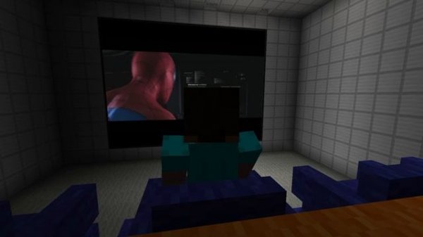 КИНОТЕАТР В МАЙНКРАФТ | ХОСТИНГ ZOROTEX