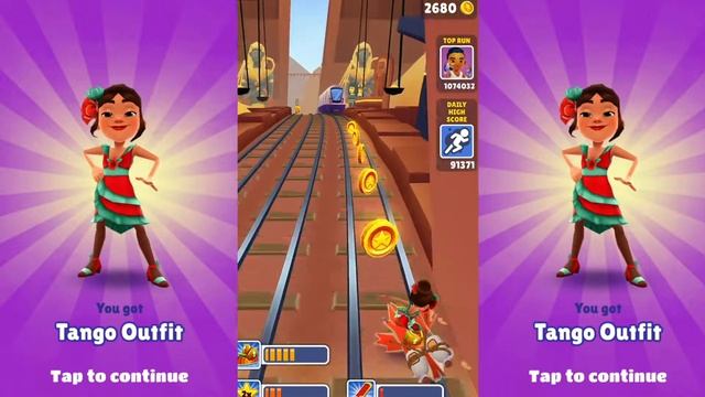SUBWAY SURFERS SOFIA TANGO OUTFIT BEST GAMEPLAY HD 2022 смотреть онлайн
