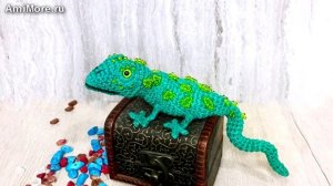 Амигуруми: схема Ящерица | Игрушки вязаные крючком