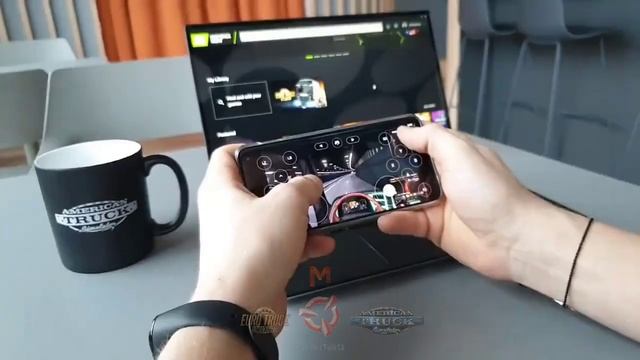 NVIDIA GEFORCE NOW / ANDROID & IOS - ETS 2 - ATS / SCS SOFTWARE 2020 смотреть онлайн