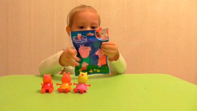 Свинка Пеппа пакетики с сюрпризом Peppa Pig Bags With Surprise