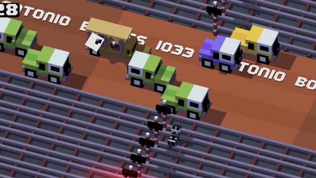 Crossy Road Pecking Order 5/1/22 - IMPOSSIBLE moves ??? смотреть онлайн