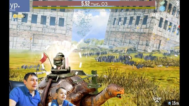 БОЕВЫЕ ЧЕРЕПАХИ в игре War Tortoise2 смотреть онлайн