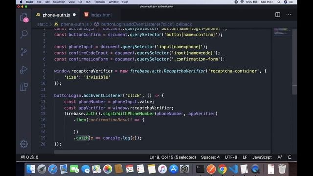 #6 - Autenticação por número de telefone (Firebase Smartphone Authentication) смотреть онлайн