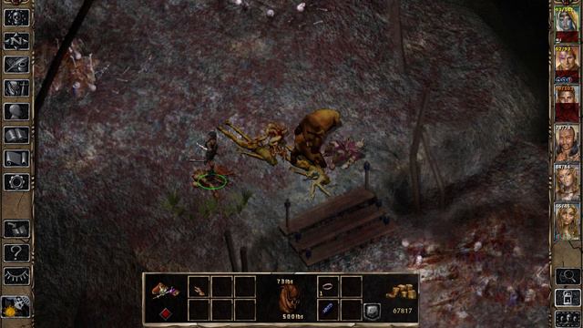 Baldur's Gate 2 Let's Play: Part 52 - A Pit of Death! смотреть онлайн