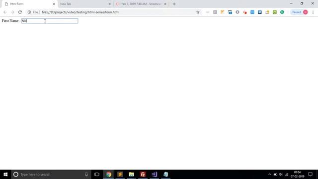 Html tutorial for beginners in hindi Part 15 - All Input Text Boxes | Learn Web Technologies смотреть онлайн