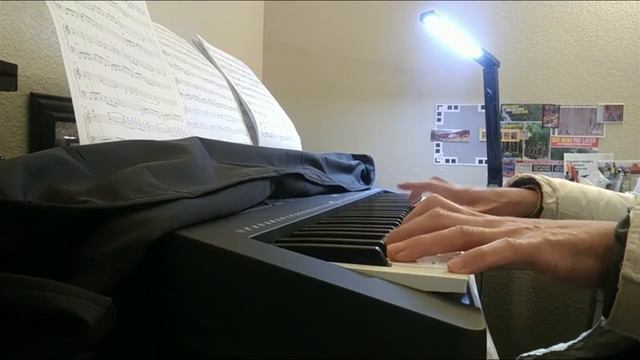 My 3rd Self-practiced Piano Song on Yamaha PSR-E373 смотреть онлайн