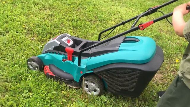 Газонокосилка BOSCH ROTAK 43LI реальный отзыв смотреть онлайн