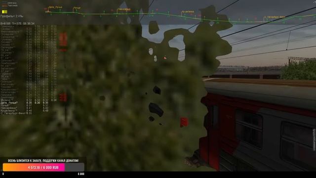 ZDSimulator по Пьятницам! Маршрут Санкт-Петербург - Кузнечное v7.0 смотреть онлайн